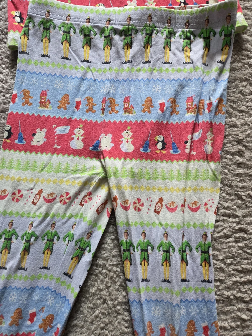 Bums & Roses ELF Pajamas